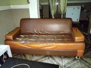 4PCs Used Chair Skeletons-1,2 3 Seater- Strong Frame, Needs NewLeather