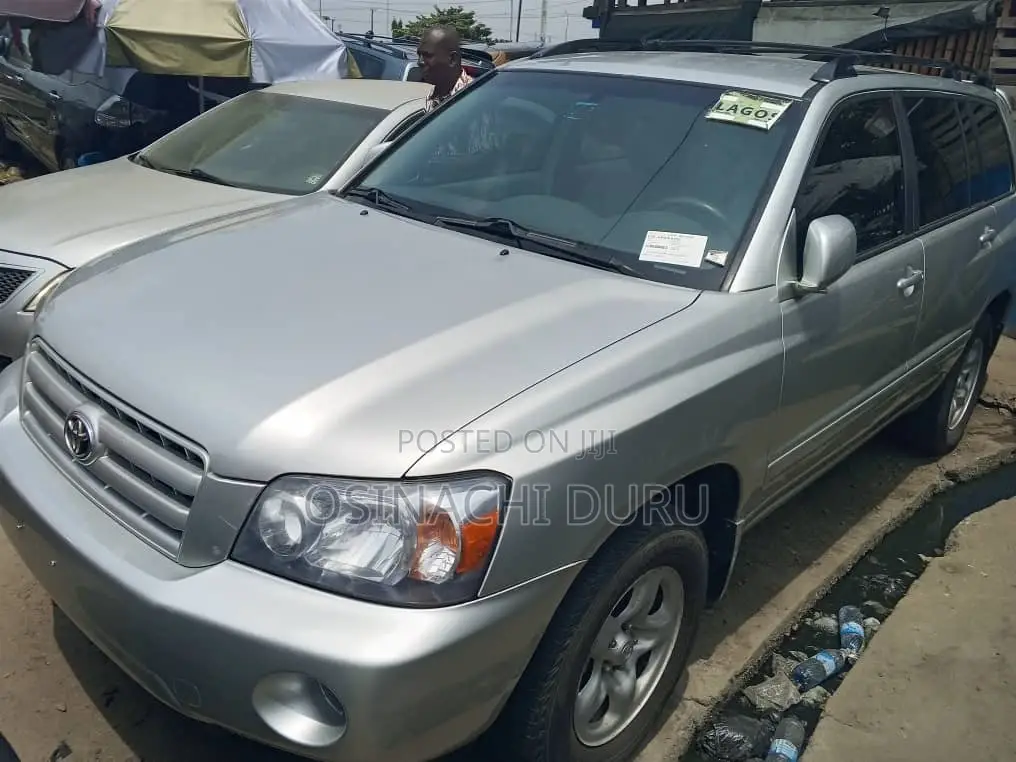 Toyota Highlander V6 2006 Blue