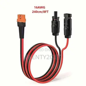 16AWG Panel to XT60i Adapter Cable - Durable PVC, Easy Connect