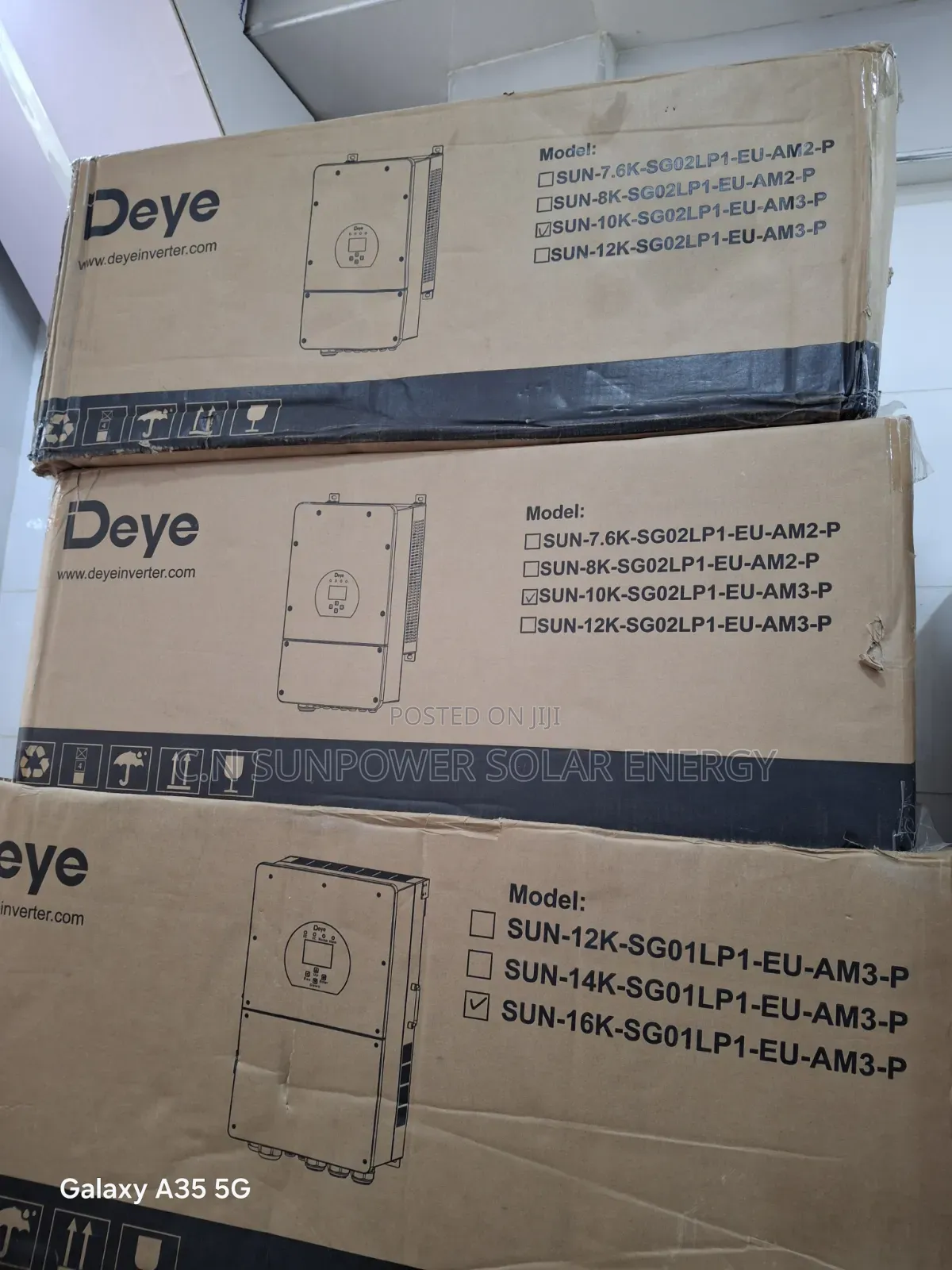 20kva/48v Deye 3phase Hybrid Solar Inverter System
