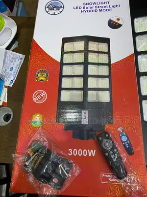 Led Solar Street Light (Hybrid Mode) 3000watts