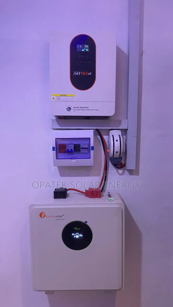 Full Installation Felicity Lithium Battery 5kwh 24v