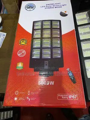 Led Solar Street Light (Hybrid Mode) 5000watts