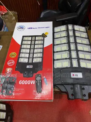 Led Solar Street Light (Hybrid Mode) 6000watts