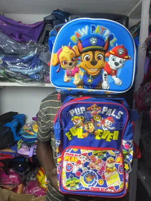 Kids School Trolley Backpack + Matching Lunch Bag