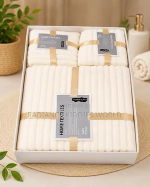 3-Piece Luxury Bath Towel Set