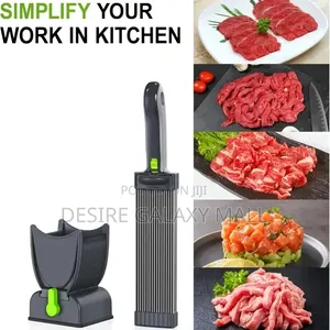 Fresh Meat Slicer Adjustable Thickness Stainless Steel