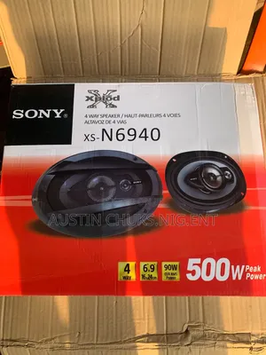 Sony Xplod Heavy Bass Speakers