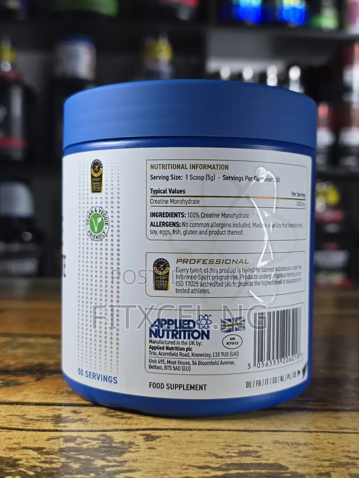 Applied Nutrition Creatine 5g | 50 Servings