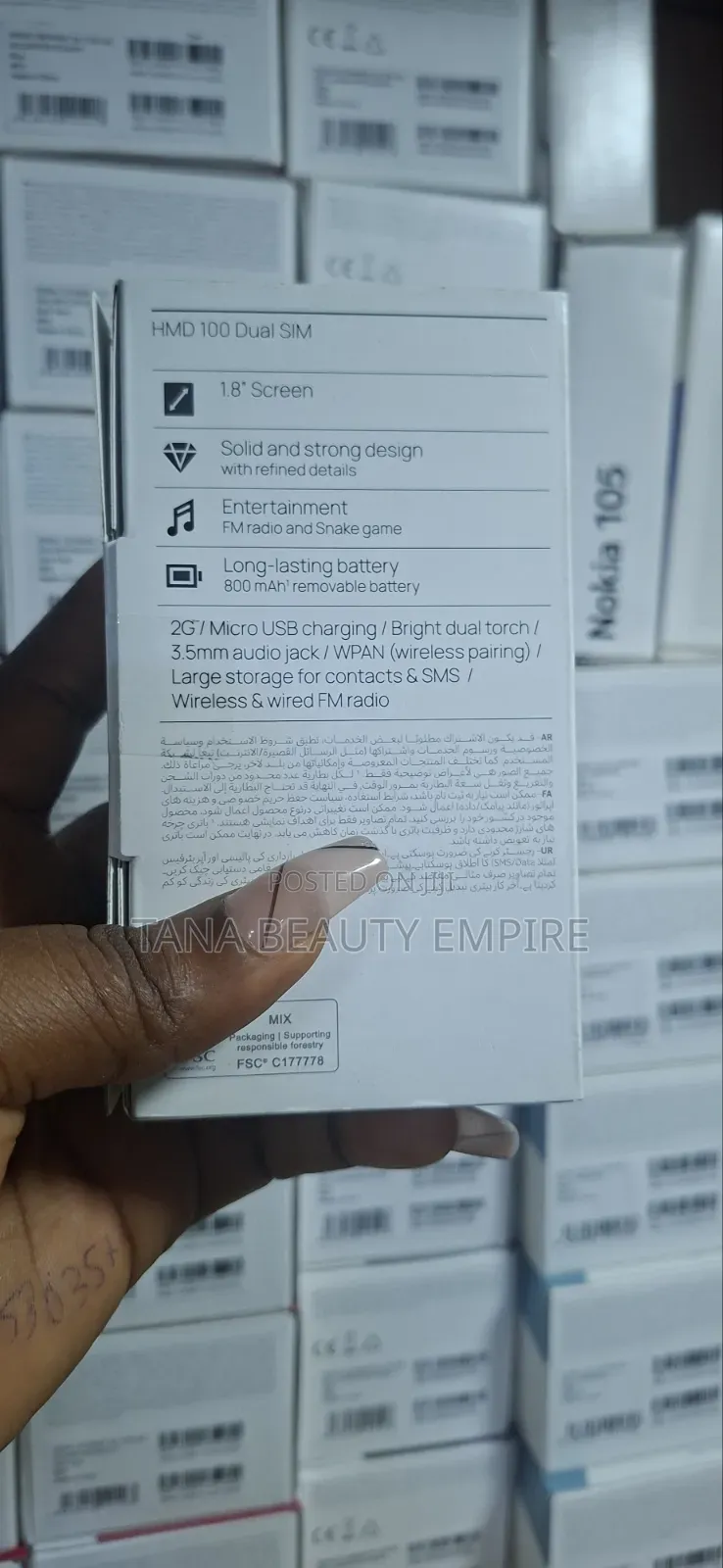 New Nokia 100 Gray
