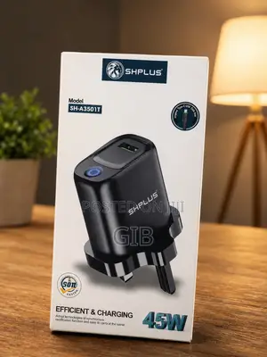 SHPLUS 45W Fast Charger – Type-C USB Fast Charging Adapter