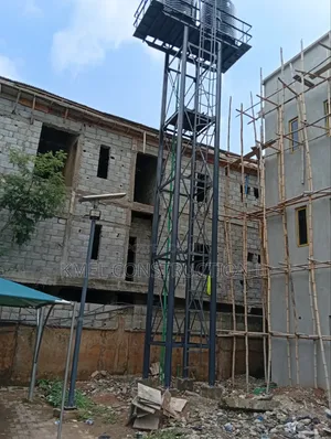 Heavy-Duty Overhead Tank Stand.
