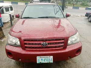 Toyota Highlander 2003 Red