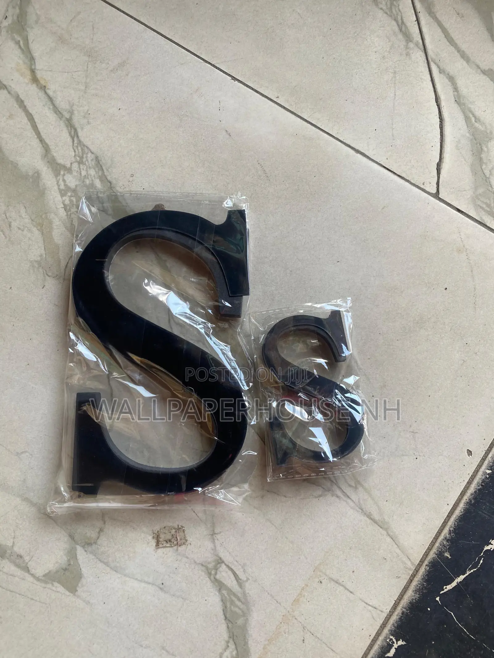 3D Alphabet Stickers