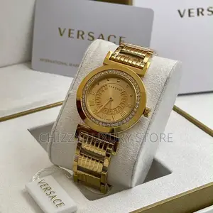 Versace Quality Luxury Ladies Chain Strap Wristwatch