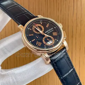 Mont Blanc Quality Luxury Automatic Engine Wristwatch