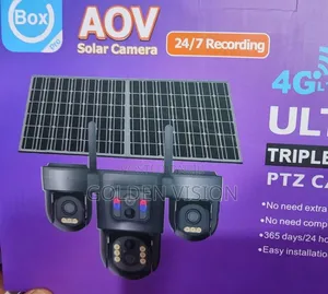 AOV Utral HD Smart Intelligent Human Tracking Night Vision Ubox 3Lens