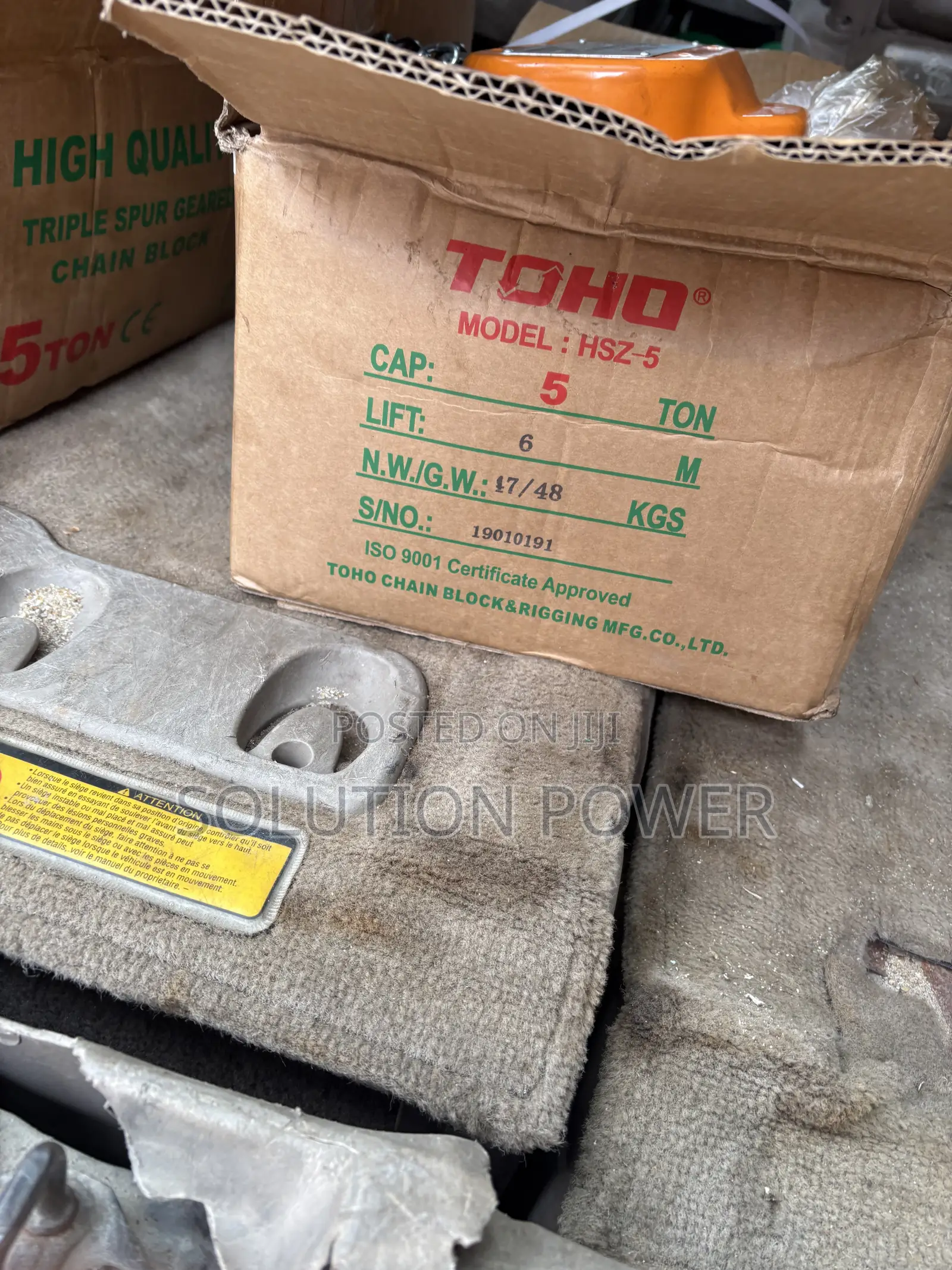 5TOns X6meter Manual Chain Blocks