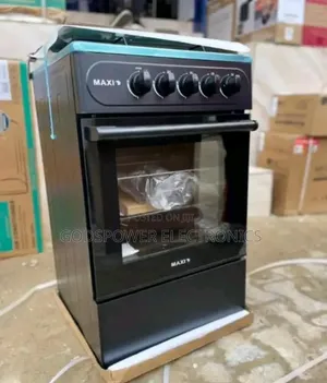Maxi 50 by 50 4 Burners Standing Gas Cooker With Ovens