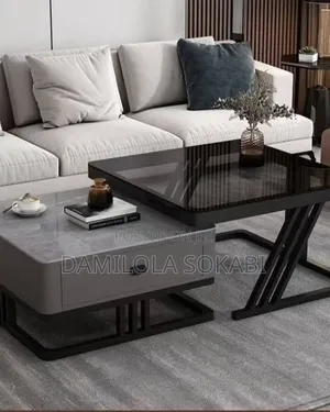 2in 1 Stone Slab Marble With Drawer