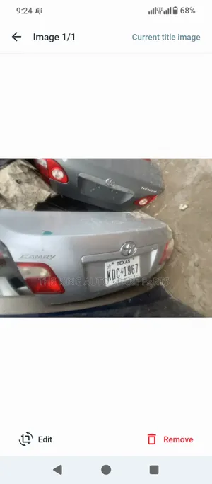 Toyota Camry2010 Model Complete Booth