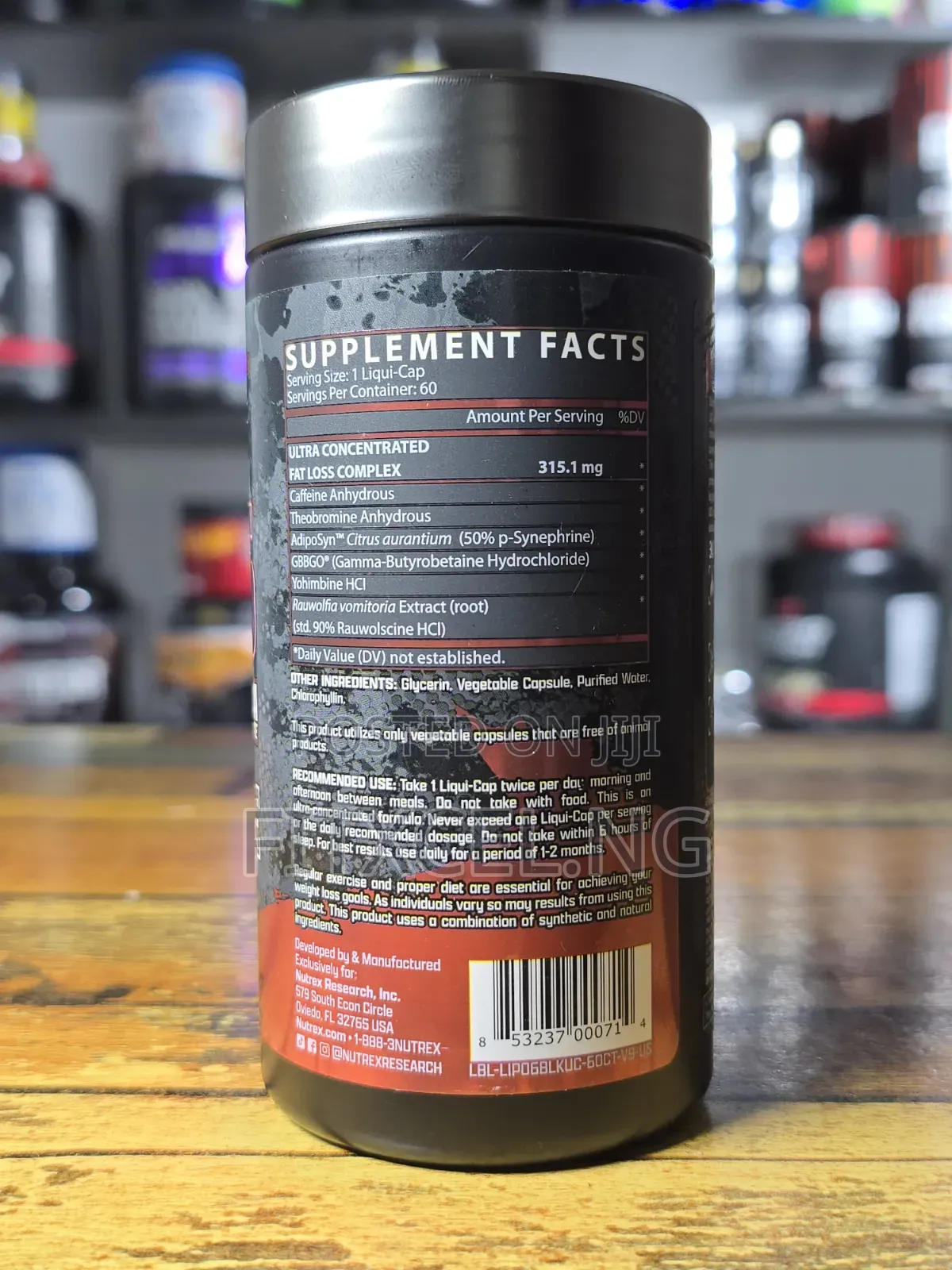 Nutrex Lipo 6 Fatburner
