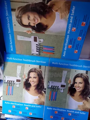 UV Automatic Toothpaste Dispenser ToothBrush Sterilizer