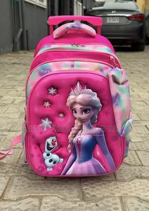 Frozen-Themed Trolley Backpack
