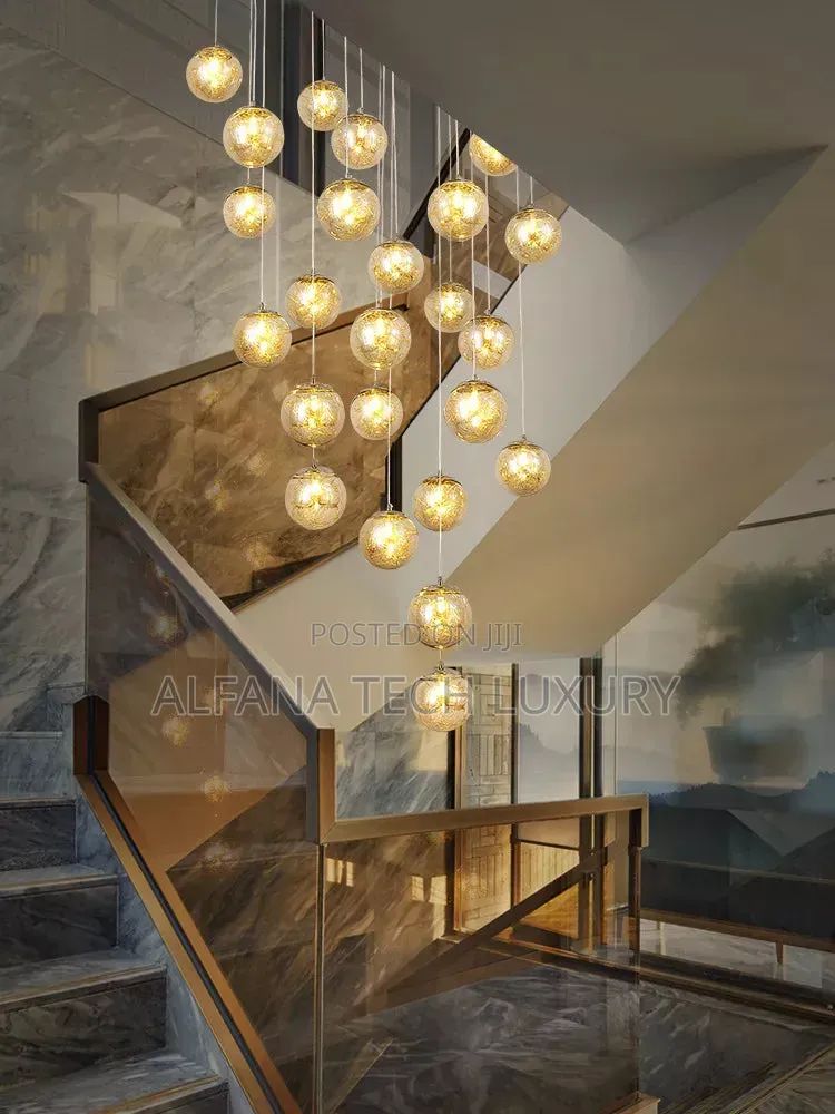 Modern Staircase Chandelier