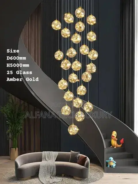 Modern Staircase Chandelier