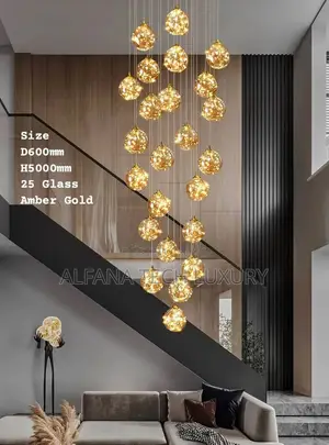 Modern Staircase Chandelier
