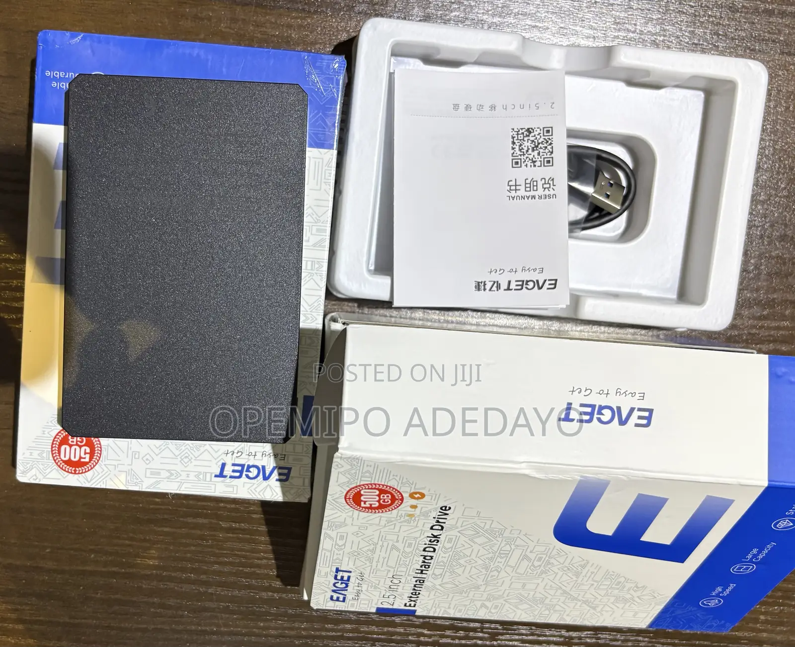 500GB External Hard Drive