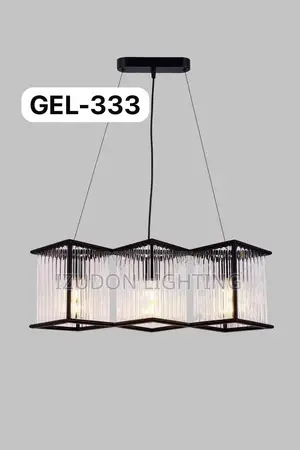 Luxury White and Black Led Quality Chandelier