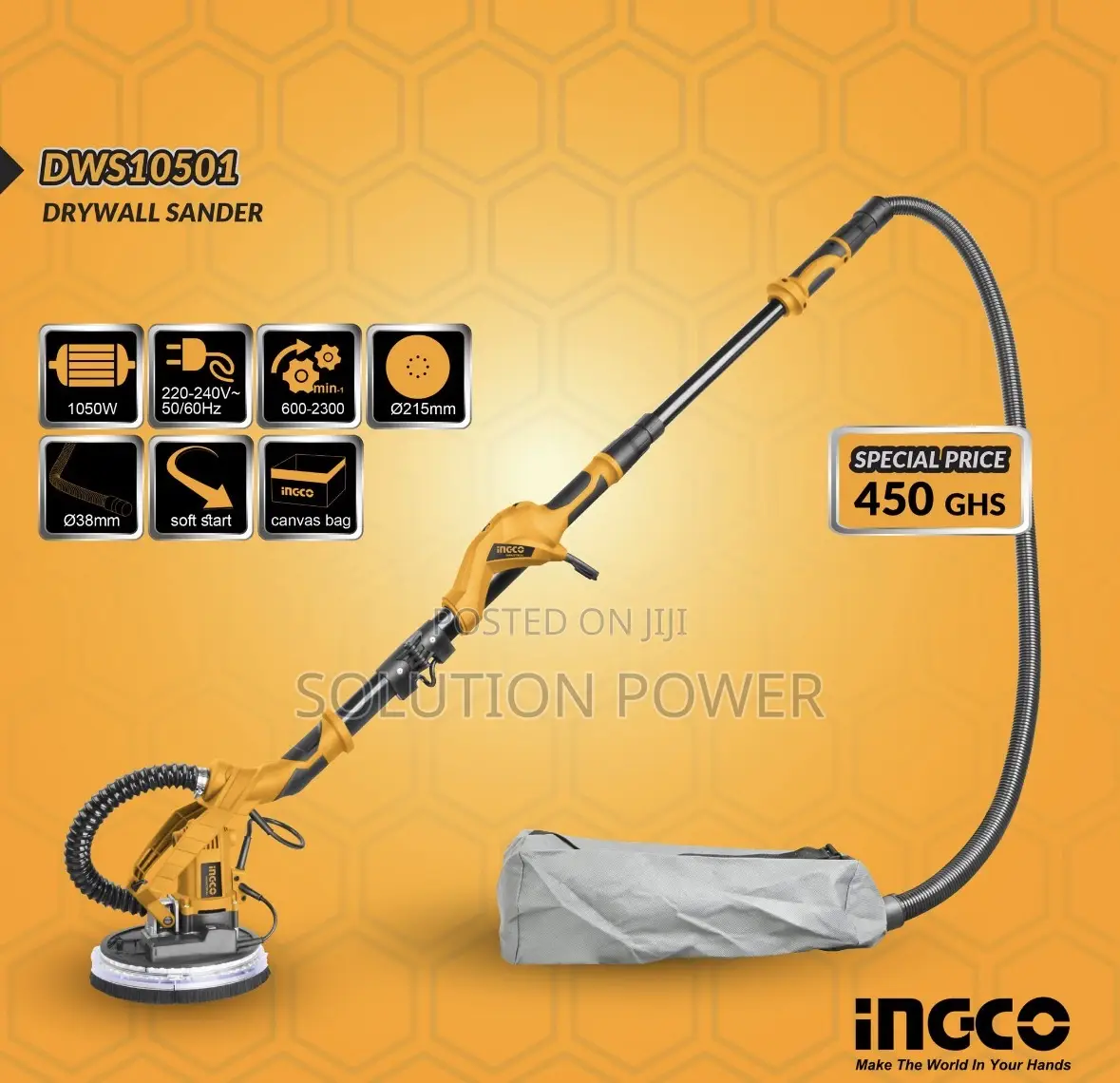 1050w Drywall Sander