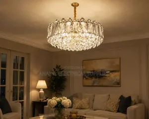 Home Decorators Modern Luxury Round Crystal Chandelier