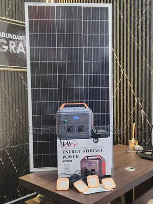 550W Complete Solar Generator Package – 150W Panel + 4 Bulbs