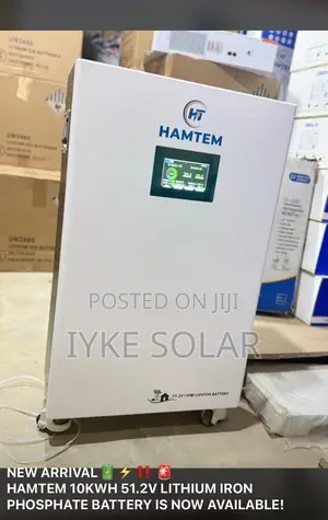 10kwh 24v Hamtem Lithium Ion Battery