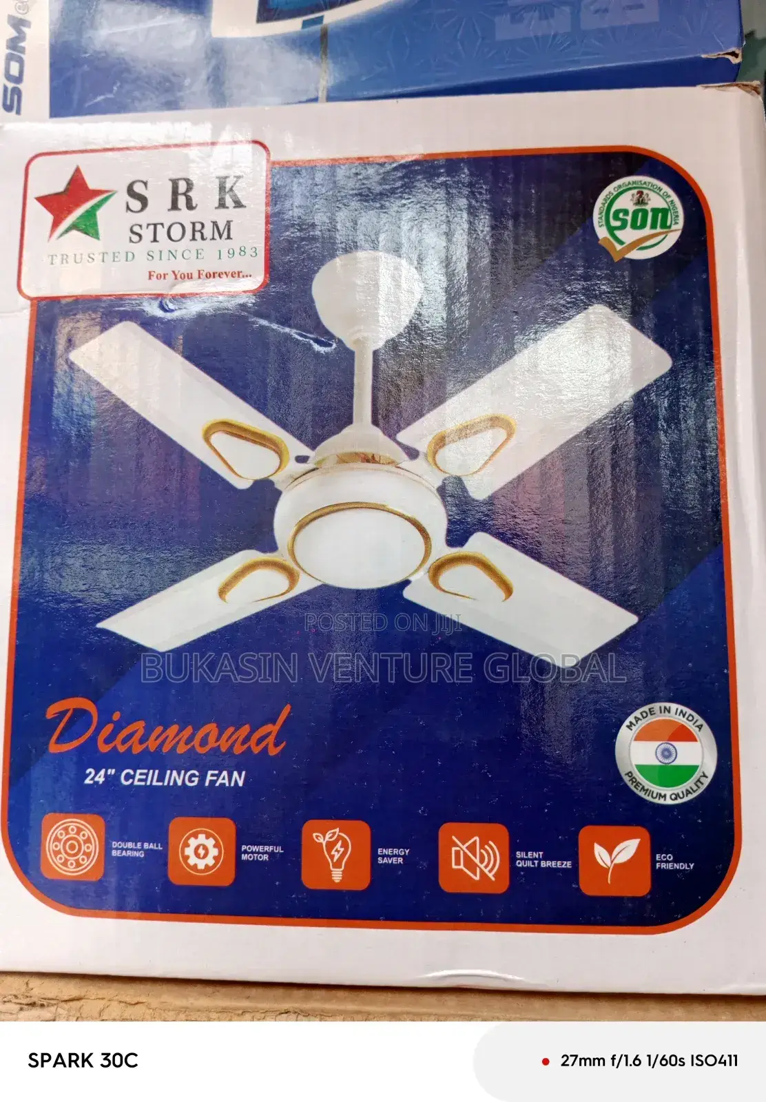 Ceiling Fan Short Blade Available in Any Size