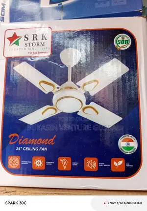 Ceiling Fan Short Blade Available in Any Size