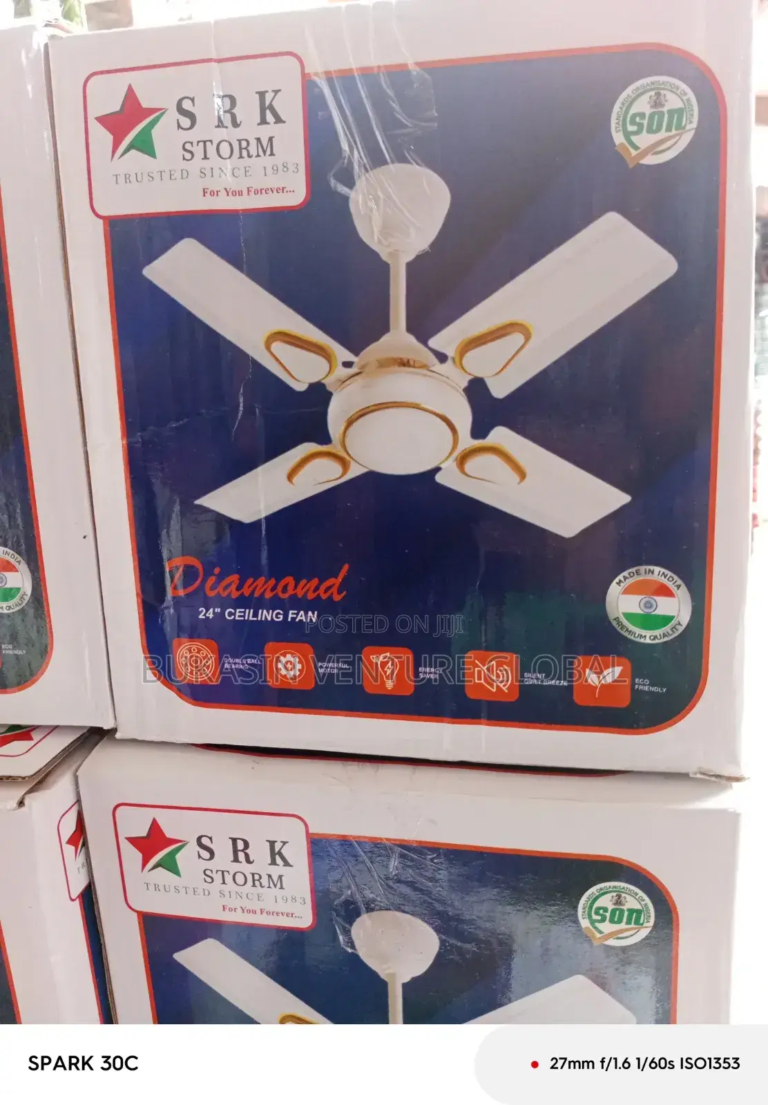 Ceiling Fan Short Blade Available in Any Size
