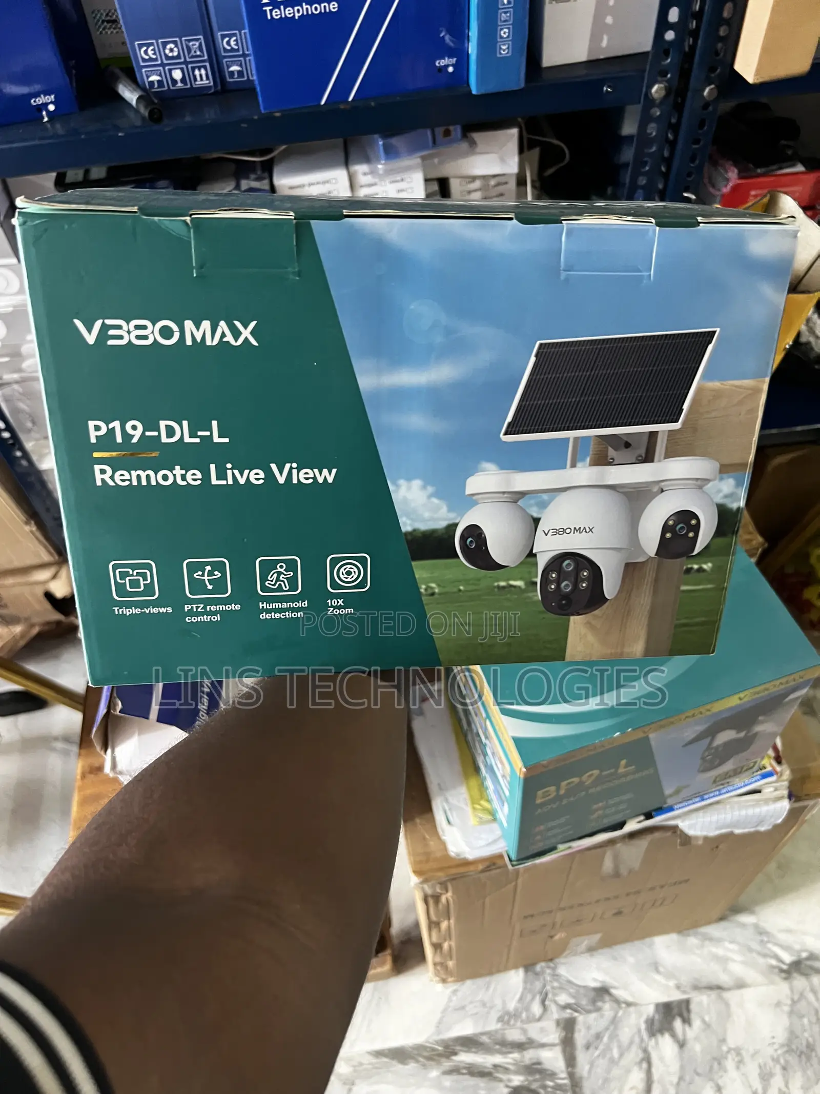 Triple Lens V380 Max Camera