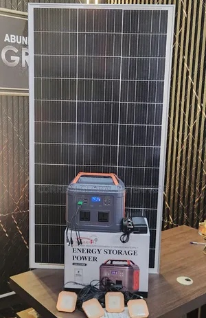 550W Portable Lithium Solar Power Generator – 150W Panel Included