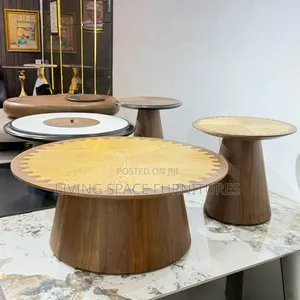 Newly Wood Center Table 2in1 Set