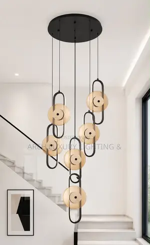 Modern Stair Chandelier Pendant Lights Indoor Lighting