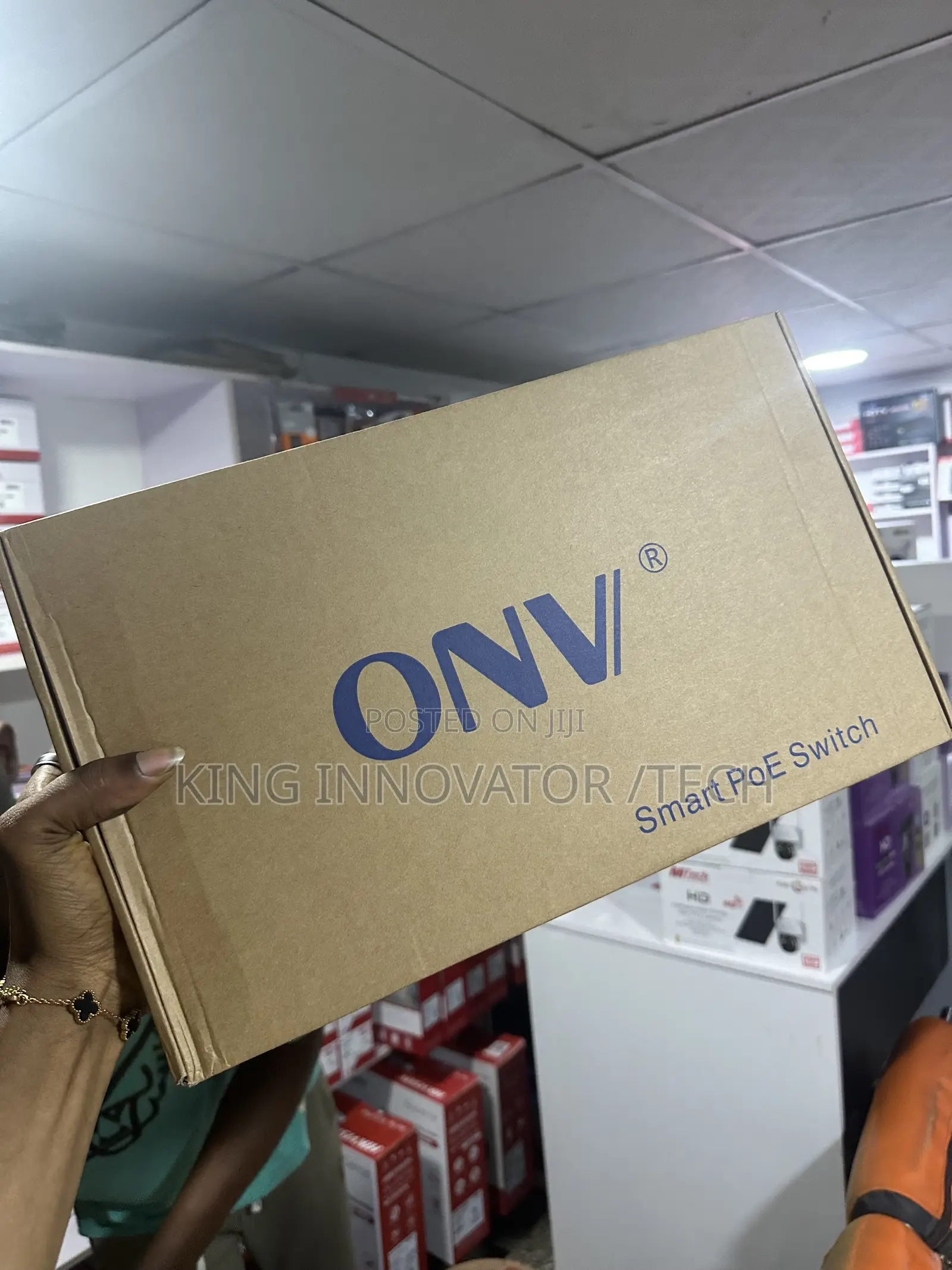 ONV Smart PoE Switch 24 Ports