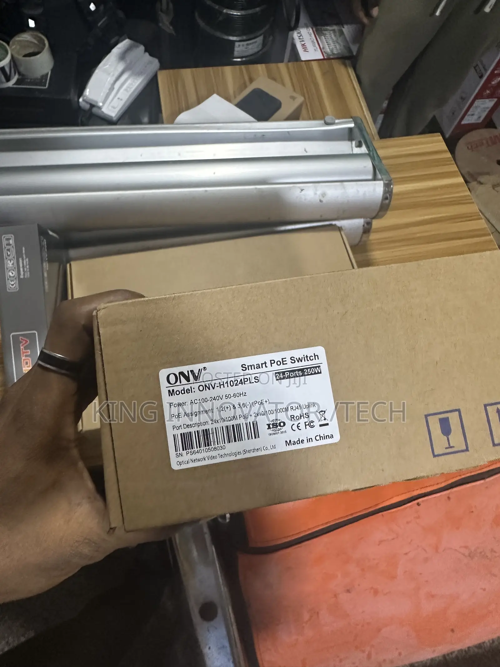 ONV Smart PoE Switch 24 Ports