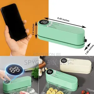Rechargeable Wireless Vacuum Sealer for Dry/Moist Food Storage