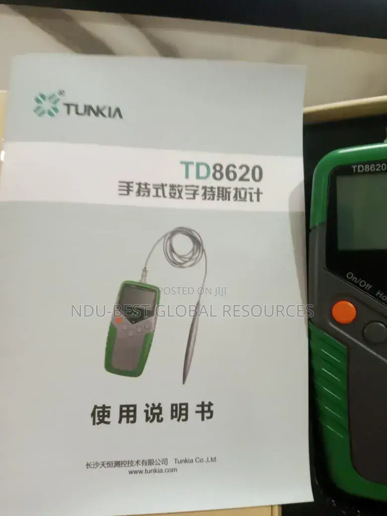 Tunkia TD8620 Digital Gauss/Tesla Meter