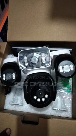 CCTV Solar Camera Complete 4 Lens
