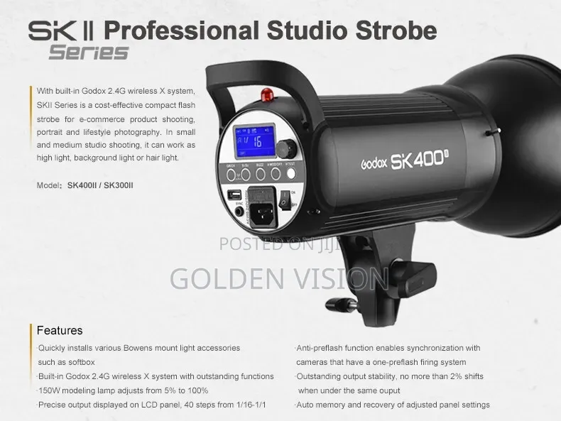 Godox SK400II Studio Flash Monolight